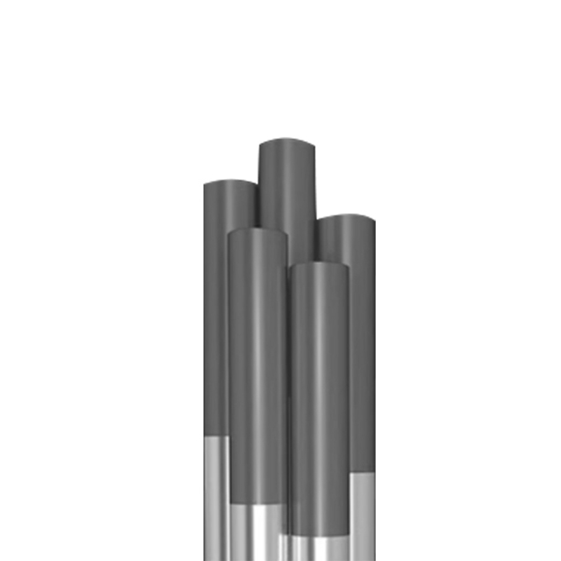 Agujas de tungsteno rojas/grises utilizadas para soldar materiales de alta resistencia