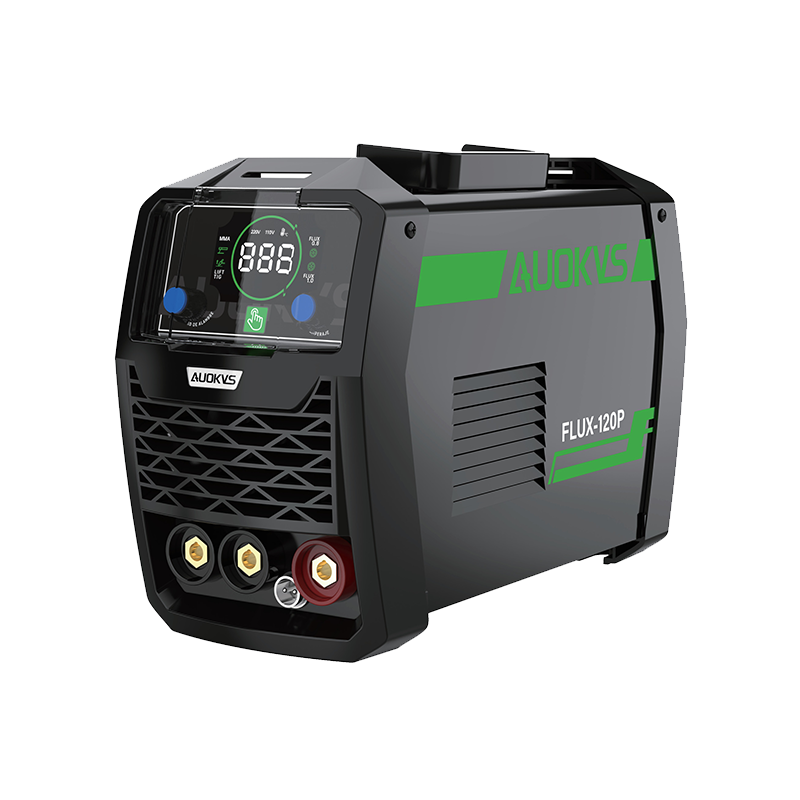 FLUX-120 Máquina de Soldadura MIG Sin Gas 3 en 1 de Rendimiento Industrial Soldadora MMA
